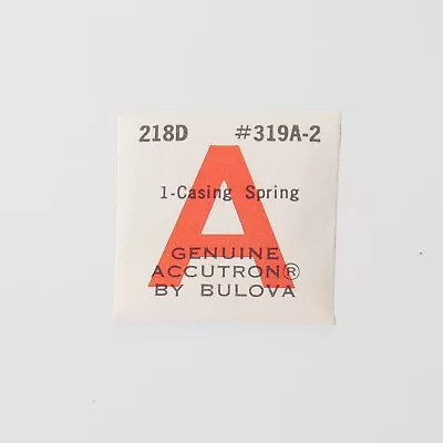 NOS Bulova Accutron 218D Casing Spring Watch Part #319A-2 Watchmakers (C5D4) • $13.49