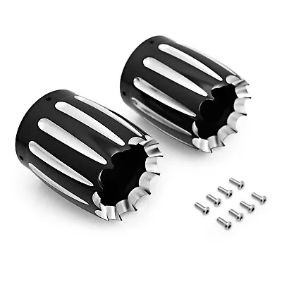 4  Exhaust Muffler Tips End Caps Pipes For Harley Touring Street Road Glide86-16 • $92.88