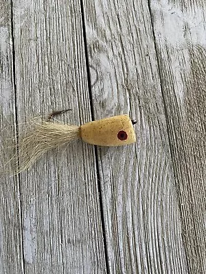 Vintage Cork Fly Popper Fishing Lure • $15