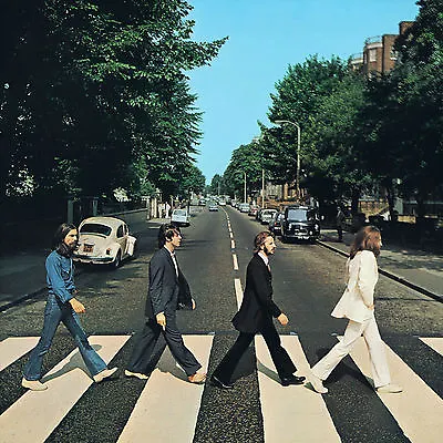 £3.99 • Buy The Beatles...ABBEY ROAD.. Retro Album Cover Poster Various Sizes