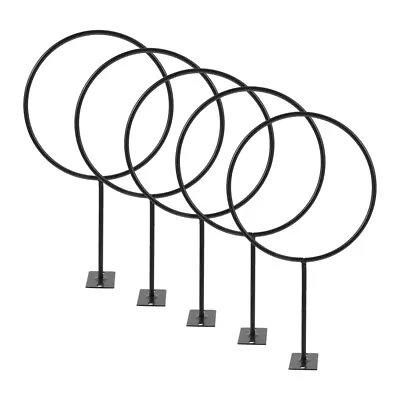 5Pcs Wall Mount Ball Storage Display Exercise Ball Holder Rack Steel- • $21.38