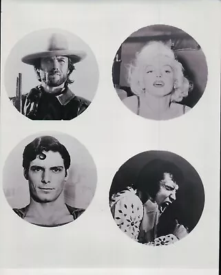 8x10 Reproduction Photo Marylin Monroe Elvis Clint Eastwood Christopher Reeve • $12.99