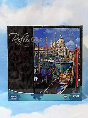  Reflections Chiesa Delia Salute By Mega Puzzles - Foil Accent Details - Sealed • $11.50