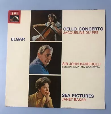 Elgar: Cello Concerto - Jacqueline Du Pre / Barbirolli - ASD 655 • £32.50