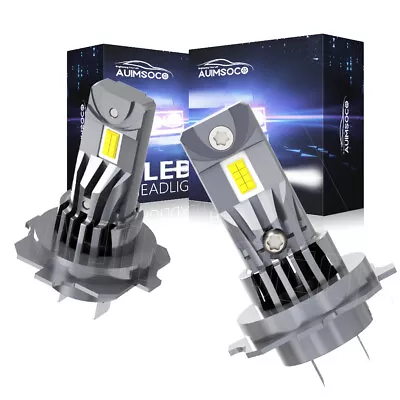 H7 LED Headlight High/Low Beam Bulbs CANBUS For Mercedes-Benz GLE350 30000LM • $49.99