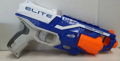 Nerf N Strike Elite Disruptor Blaster Gun ONLY Working 32cm Rotating Drum 2017 • $12