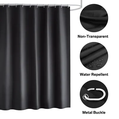 $13.89 • Buy Anti Mold & Mildew Basic Lightweight PEVA Shower Curtain Liner - Assorted Colors