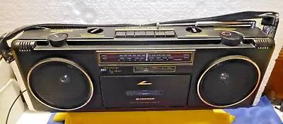 Rare Pioneer Boombox 80's Sk-200 Black Good Shape • $99.99