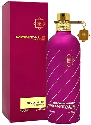 Roses Musk By Montale Perfume For Women EDP 3.3 / 3.4 Oz New In Box • $55.98