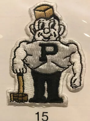 PERDUE BOILERMAKERS ~ VINTAGE NEW Sewn Embroidered Patch NCAA College W • $6.69