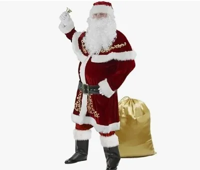 £54 • Buy Santa Claus Costume Outfit Size XXL