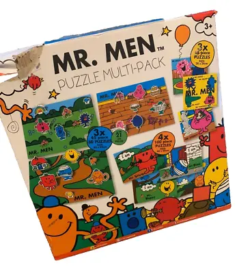 Mr. Men Puzzle Multi-Pack Jigsaws X10 Age 3+ Large 3D Little Miss Kids Activity • £9.99