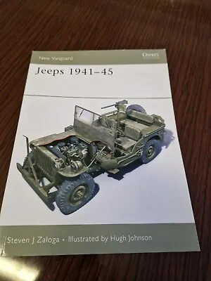 £4 • Buy Jeeps 1941 - 45 Steven Zaloga Osprey  Vanguard 117 
