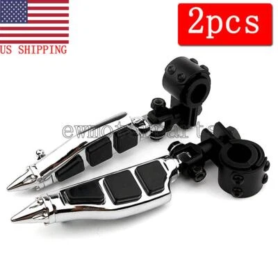 $74.80 • Buy Highway Crash Bar Foot Pegs For Yamaha V-Star 650 950 1100 1300 Classic Custom