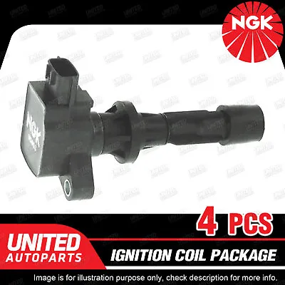 4 X NGK Ignition Coils Pack For Mazda CX-7 3 BK BL 6 GG GH MX-5 NC Tribute • $362.95