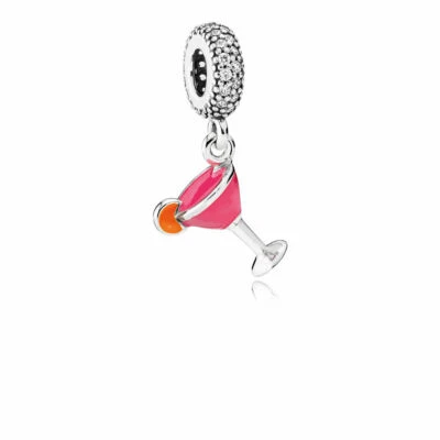 $29.99 • Buy PANDORA Charm Sterling Silver ALE S925 FRUITY COCKTAIL 792153ENMX Dc
