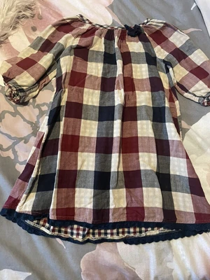 £2 • Buy Next Girls Checked Dress 4/5 Years