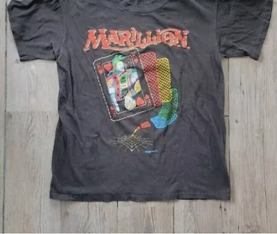 Rare Marillion Band T Shirt 1986 North American Tour Shirt Good New New Tshirt • $13.99