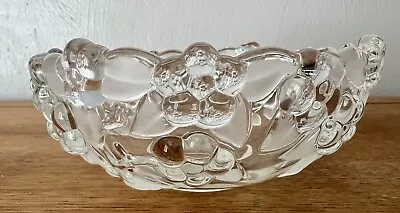 Mikasa Carmen Ivy Bowl Germany Crystal Satin 5.5  Diameter • $9.99