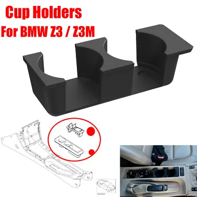 Z3M Cup Holder For BMW Z3 (E36|7) 1996-2002 Replacement Dual Cupholder Z3 Black • $31.59