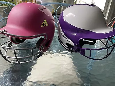 Adidas And Rip-It Girls Batting And Fielding Helmets • $39.99