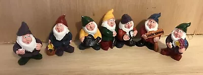 Latex Mould Mold 7 Gnomes Perfect For Flower Pot Decor Fairy Gardens • £15
