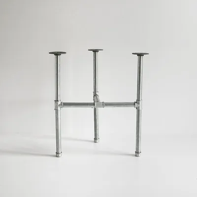 Industrial Rustic Galvanised Pipe DIY Side Table/ Corner Table Base Legs DT019 • $60