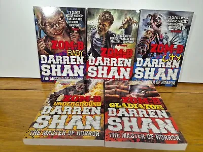 Darren Shan Zom-b 5 Book Bundle • £7