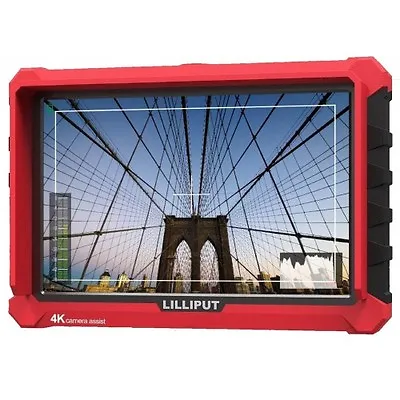 LILLIPUT 7  A7s 4K HDMI 1.4 Field Monitor Wide Angle W/ F970 Battery + Charger • £155.04