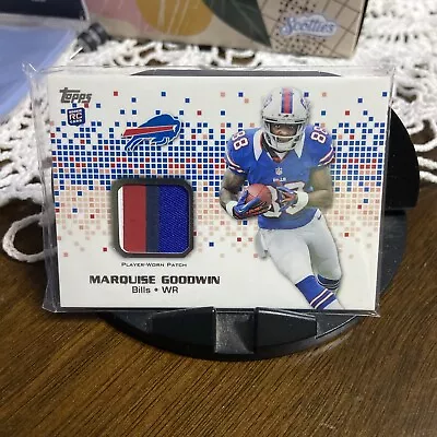 Marquise Goodwin 2013 Topps RC 4 Color Patch JSY Rookie #RP-MGO Buffalo Bills • $3