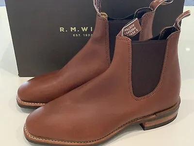 NEW RM Williams Comfort CRAFTSMAN Caramel Yearling Mens Boots Casual Dress Shoes • $409