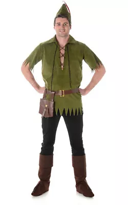 Adult Neverland Boy Peter Pan Costume (X Large 117-122cm) • $54.99