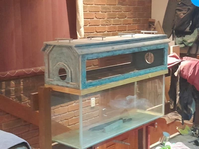 $10 • Buy Aquarium Fish Tank 14 ×48 ×17.5  With Top 