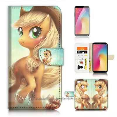 ( For Oppo A73 ) Flip Wallet Case Cover P21146 Cute Pony Horse • $12.99