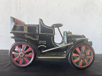 Vintage Modern Toys Of Japan 6” Pressed Tin Friction Touring Car • $20.90