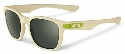 OAKLEY - Garage Rock Sunglasses - OO9175-10  Matte Bone - Grey Lens - CLEARANCE! • $86.89