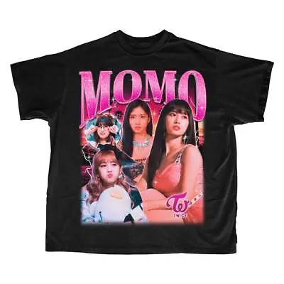 Twice Momo Retro T-shirt - Twice Shirt Kpop T-shirt TE4214 • $18.99