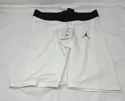 Nike Jordan Dri-Fit    Compression Shorts  Men's Size XL CV8486 100 White Black • $28.19