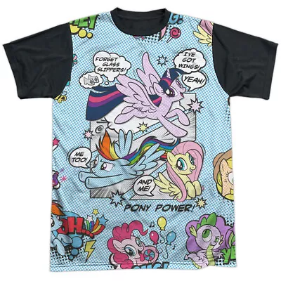 My Little Pony Tv Pony Comic Adult Halloween Costume T Shirt (Black Back) S-3XL • $19.99