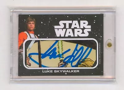 Star Wars Journey To Rise Of Skywalker - Mark Hamill Auto Custom Card • $525