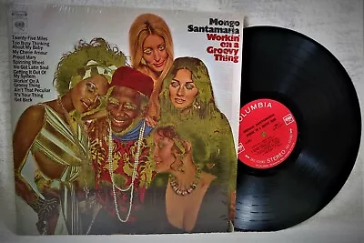 Record 33 LP Mongo Santamaria A Groovy Thin Columbia  CS-9937 Combined Shipping • $5.99