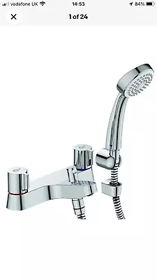 IDEAL Standard Bath Shower Mixer Tap With WasteI  Bath Fittings Alto E1715AA • £54.99