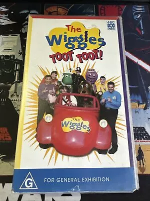 The Wiggles Toot Toot VHS Tape 1998 Free Shipping • $18