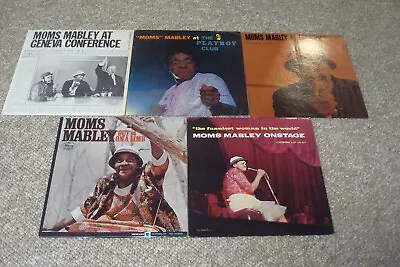 5 Moms Mabley Chess LP Vinyl Records. Geneva Conference Playboy Club Onstage + • $16.99