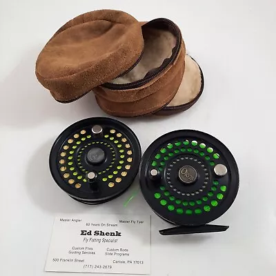 Orvis Presentation EXR IV Reel W X Spool WF7FS Case Fly Fishing Ed Shenk Estate • $375