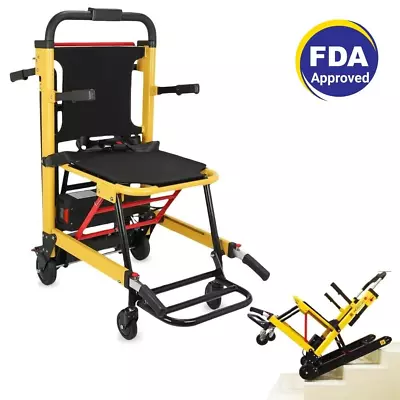 Motorized Climbing Wheelchair Power Stair Lifting Chair Elevator Disabled Adults • $823.99