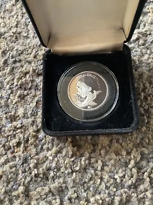 Disney's Mickey's Luck 1/2 Ounce Silver Proof Coin-T • $29.99