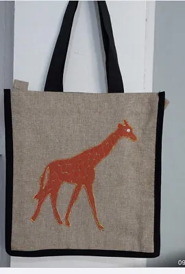 £15 • Buy Giraffe Canvas Tote Bag |  African Woman Collection