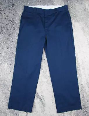 Vintage Dickies Pants Men's 38x30 Blue 874 Twill Workwear Classic Heritage • $17.99