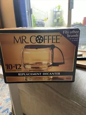 Mr. Coffee Replacement Decanter (10-12 Cups) PD13 Coffee Maker Pot Carafe Glass • $18